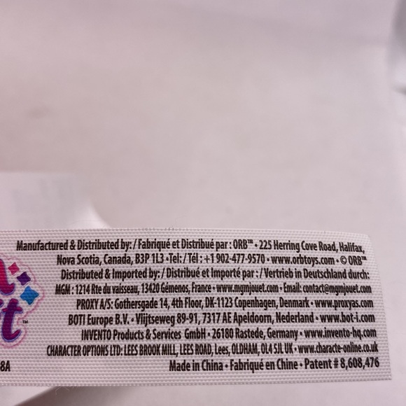 Plush Craft Plush Pink White Unicorn Pillow Decor 8" - Picture 6 of 9